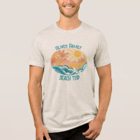 Vintage Beach Waves Sun Summer Vacation