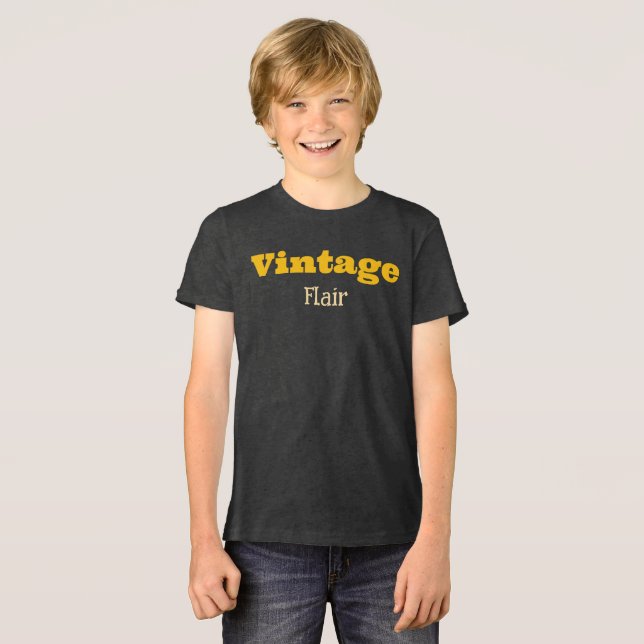 Camiseta Triblenda Vintage Flair T-Shirt (Anverso Completo)