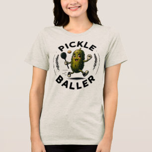 Camiseta Triblenda Vintage Fun Pickle Baller