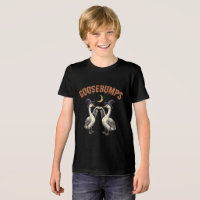 Vintage Halloween Goosebump Geese Black