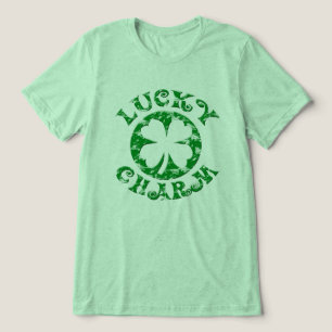Camiseta Triblenda Vintage Lucky Charm Irish St Patricks Day T-Shirt