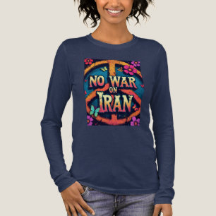 Camiseta Triblenda Vintage No a la Guerra en Irán Paz Protesta Retro