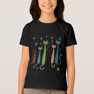 Camiseta Triblenda Vintage Retro Mid-Century Modern Look Gats 50's 60