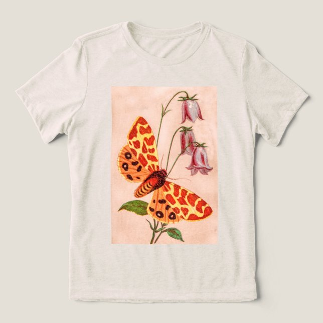 Camiseta Triblenda Vintage Tiger Moth (Diseño delantero )