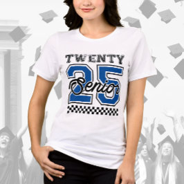 Camiseta Triblenda Vintage Twenty 25 Senior Blue & Black