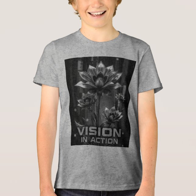 Camiseta Triblenda ¡Visión En Acción! (Anverso)