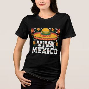 Camiseta Triblenda Viva México