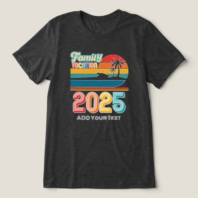 Camiseta Triblenda Vocación familiar personalizada (Diseño delantero )