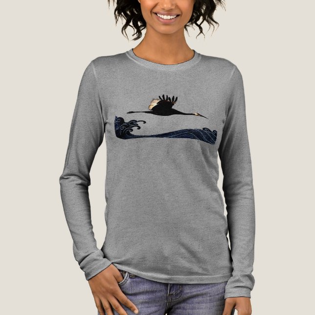 Camiseta Triblenda Volando por los océanos (Anverso)