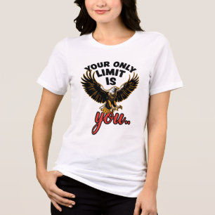 Camiseta Triblenda Volar sobre todo el arte majestuoso del águila
