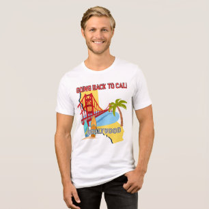 Camiseta Triblenda Volviendo a Cali Men's Bella+Canvas