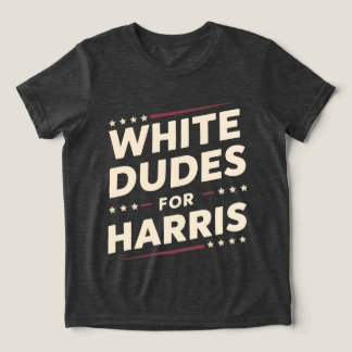 Camiseta Triblenda Votos Blancos Por Kamala Harris Para 2024