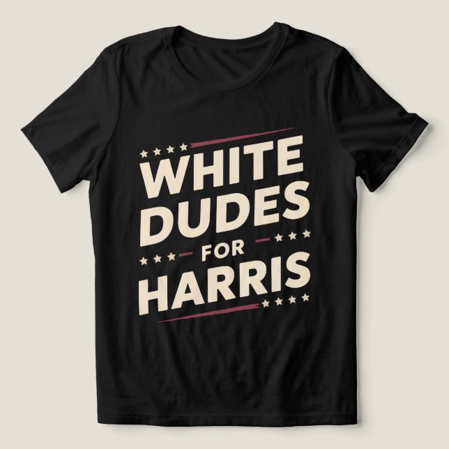Camiseta Triblenda Votos Blancos Por Kamala Harris Para 2024 (Diseño delantero )