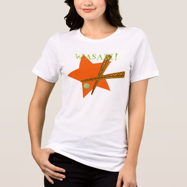 CAMISETA TRIBLENDA ¡WASABI! (Anverso)