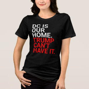 Camiseta Triblenda Washington DC es nuestro hogar