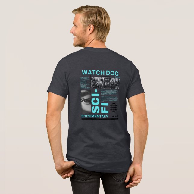 Camiseta Triblenda Watch Dog Sci-Fi Tee (Detrás Completo)
