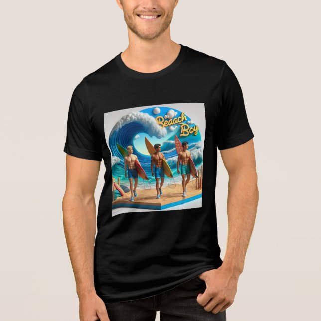 Camiseta Triblenda Waves & Wanderlust Collection (Anverso)
