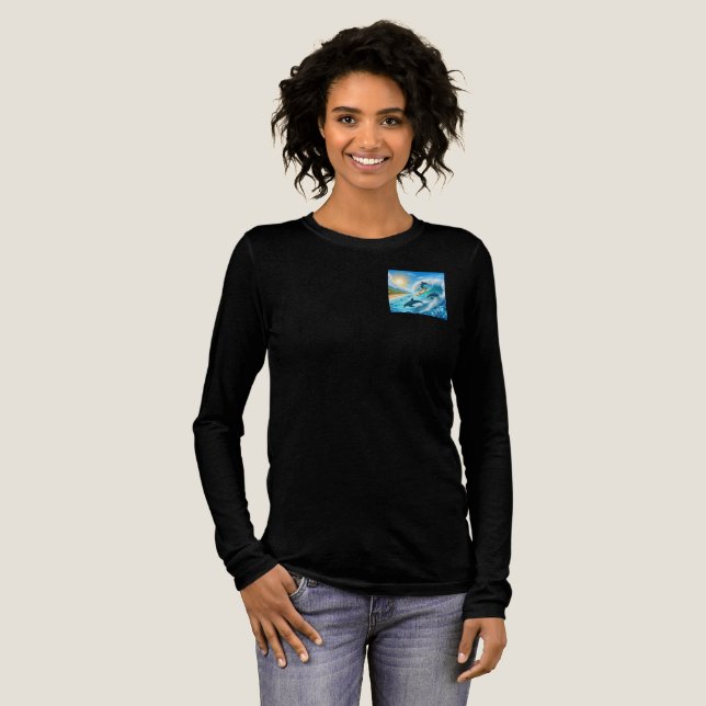Camiseta Triblenda Waves & Wanderlust Collection Sweatshirt (Anverso Completo)