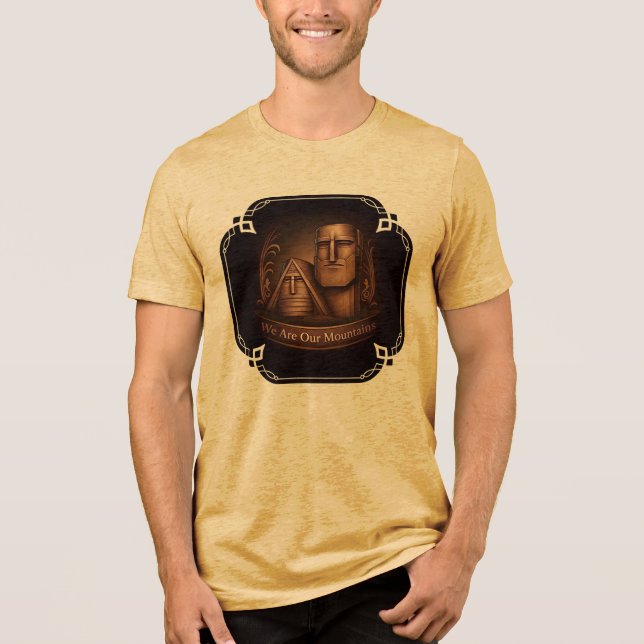 Camiseta Triblenda We are our mountains T-Shirt (Anverso)