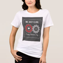 Camiseta Triblenda "We Just Click" Premium Tri-Blend Tee