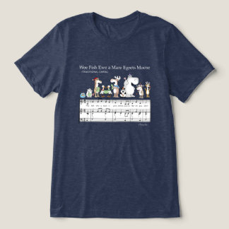 Camiseta Triblenda WEE FISH EWE A MARE EGRES MOOSE Sandra Boynton T-