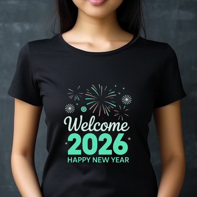Camiseta Triblenda Welcome 2026 Happy New Year T-Shirt (Subido por el creador)