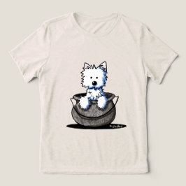 Camiseta Triblenda Westie Halloween Cauldron Cutie