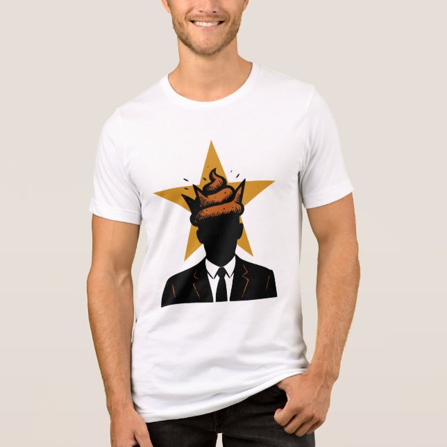 Camiseta Triblenda When your leader has a smelly crown... (Anverso)