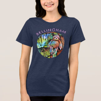 Camiseta Triblenda Whimsical Bellingham Sloth T-Shirt