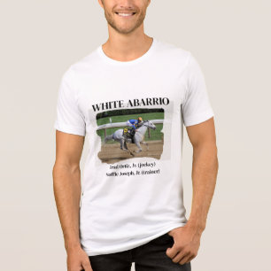 CAMISETA TRIBLENDA WHITE ABARRIO & IRAD ORTIZ, JR.