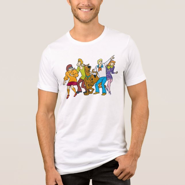 Camiseta Triblenda Whole Gang 13 Mystery Inc (Anverso)