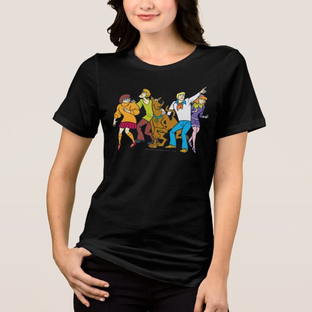 Camiseta Triblenda Whole Gang 13 Mystery Inc (Anverso)