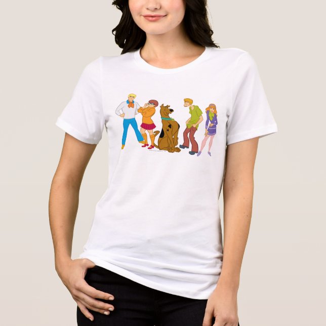 Camiseta Triblenda Whole Gang 15 Mystery Inc (Anverso)