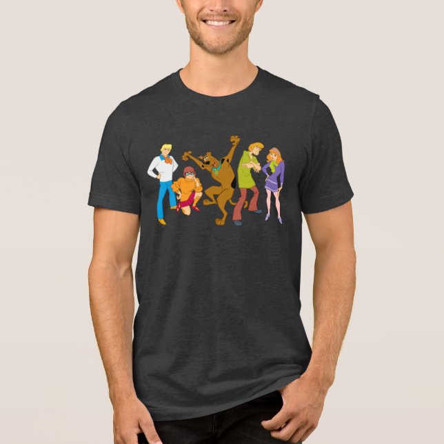 Camiseta Triblenda Whole Gang 16 Mystery Inc (Anverso)
