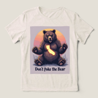 Camiseta Triblenda Wild Grizzly Bear Tee - California Republic Design