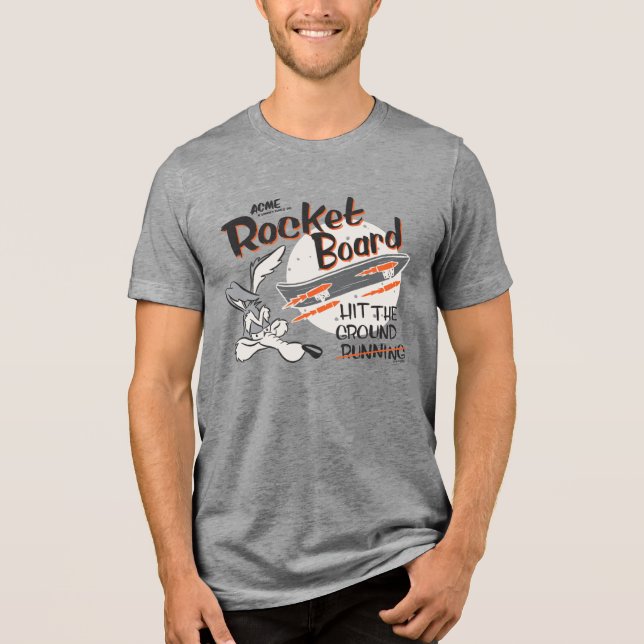 Camiseta Triblenda WILE E. COYOTE™ ACME Rocket Board (Anverso)