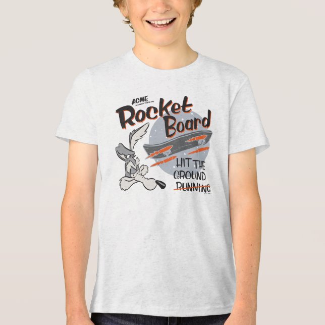 Camiseta Triblenda WILE E. COYOTE™ ACME Rocket Board (Anverso)