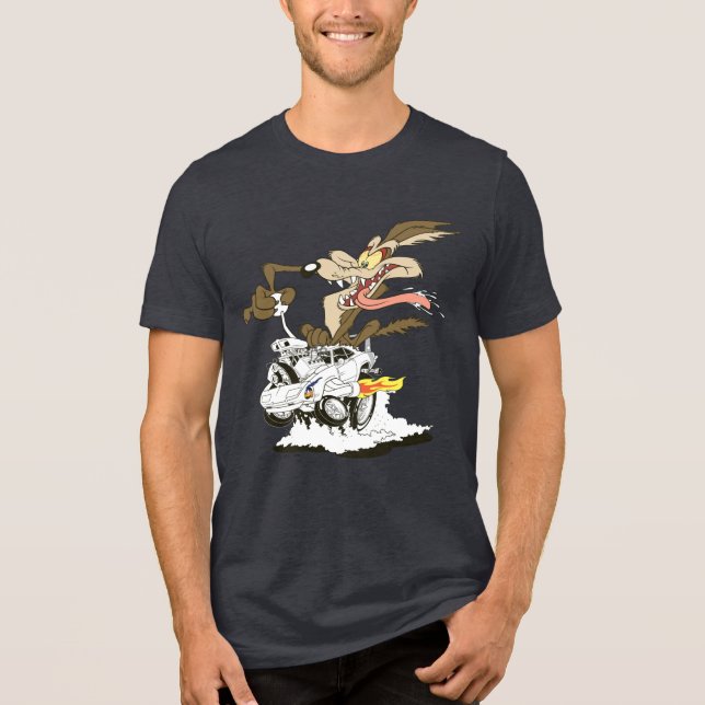 Camiseta Triblenda WILE E. COYOTE™ Crazy Driver (Anverso)