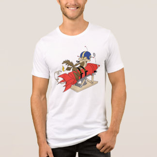 Camiseta Triblenda WILE E. COYOTE™ Lanzando cohete rojo