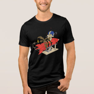 Camiseta Triblenda WILE E. COYOTE™ Lanzando cohete rojo