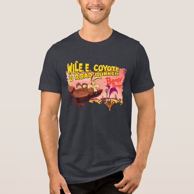 Camiseta Triblenda WILE E. COYOTE™ y ROAD RUNNER™ BEEP BEEP!™ (Anverso)