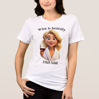 Camiseta Triblenda Wine is basically fruit salad