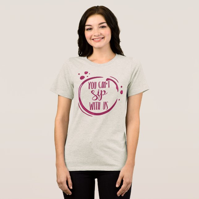 Camiseta Triblenda Wine Themed Bachelorette Group (Anverso Completo )