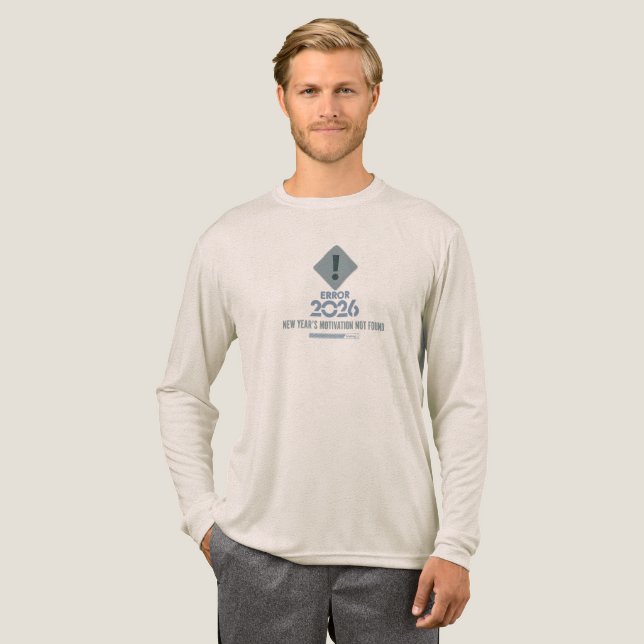 Camiseta Triblenda Witty New Year Resolution Raglan Tee (Anverso Completo)