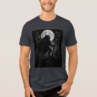 Camiseta Triblenda woft warrior en la noche de luna llena