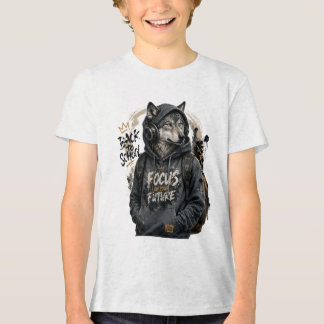 Camiseta Triblenda Wolf Back to School Streetwear