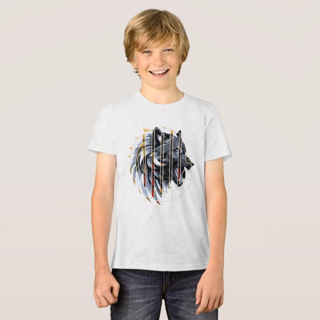 Camiseta Triblenda Wolf CBW (Anverso Completo)