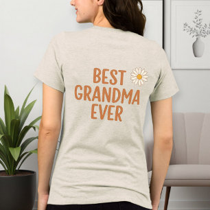 Camiseta Triblenda Women's Best Grandma Ever T-Shirt - Perfect Gift