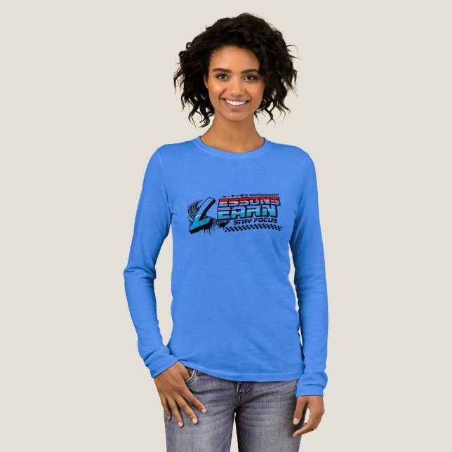 CAMISETA TRIBLENDA WOMEN'S FOCUS LESSONS LEARN TR-BLEND LONG SLEEVE  (Anverso Completo)