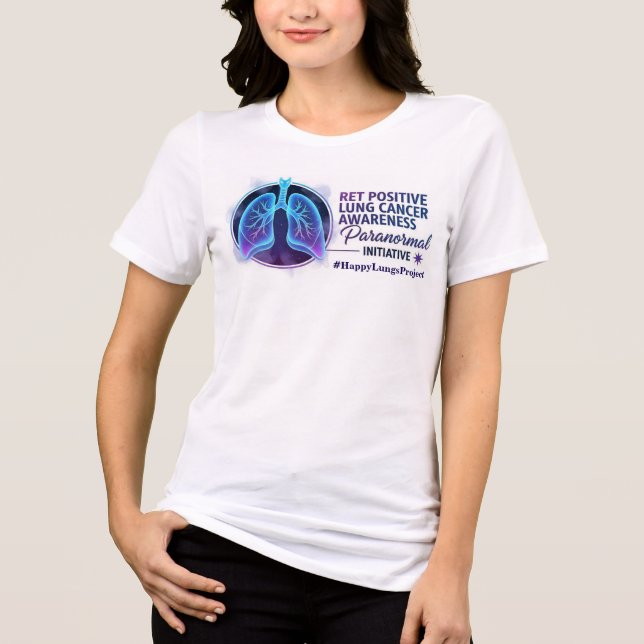 Camiseta Triblenda Women's Happy Lungs Project Fundraiser Shirt v3 (Anverso)